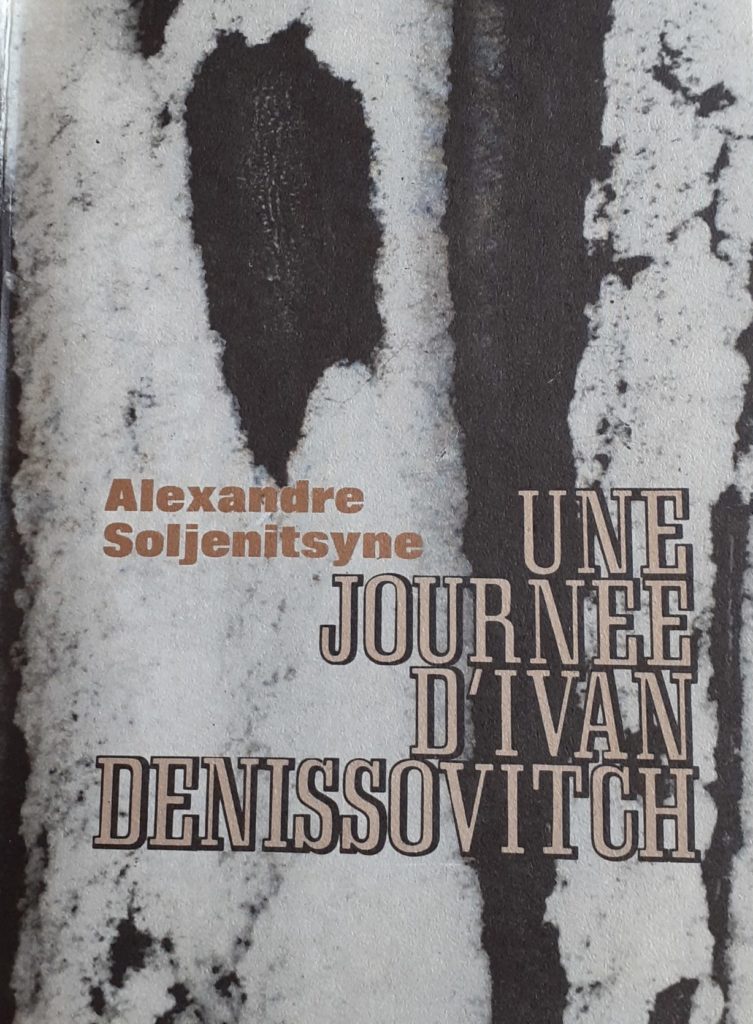 couverture du roman Une journée d'Ivan Denissovitch