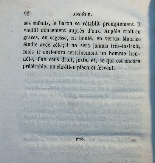 extrait : Angèle, de Michel Auvray