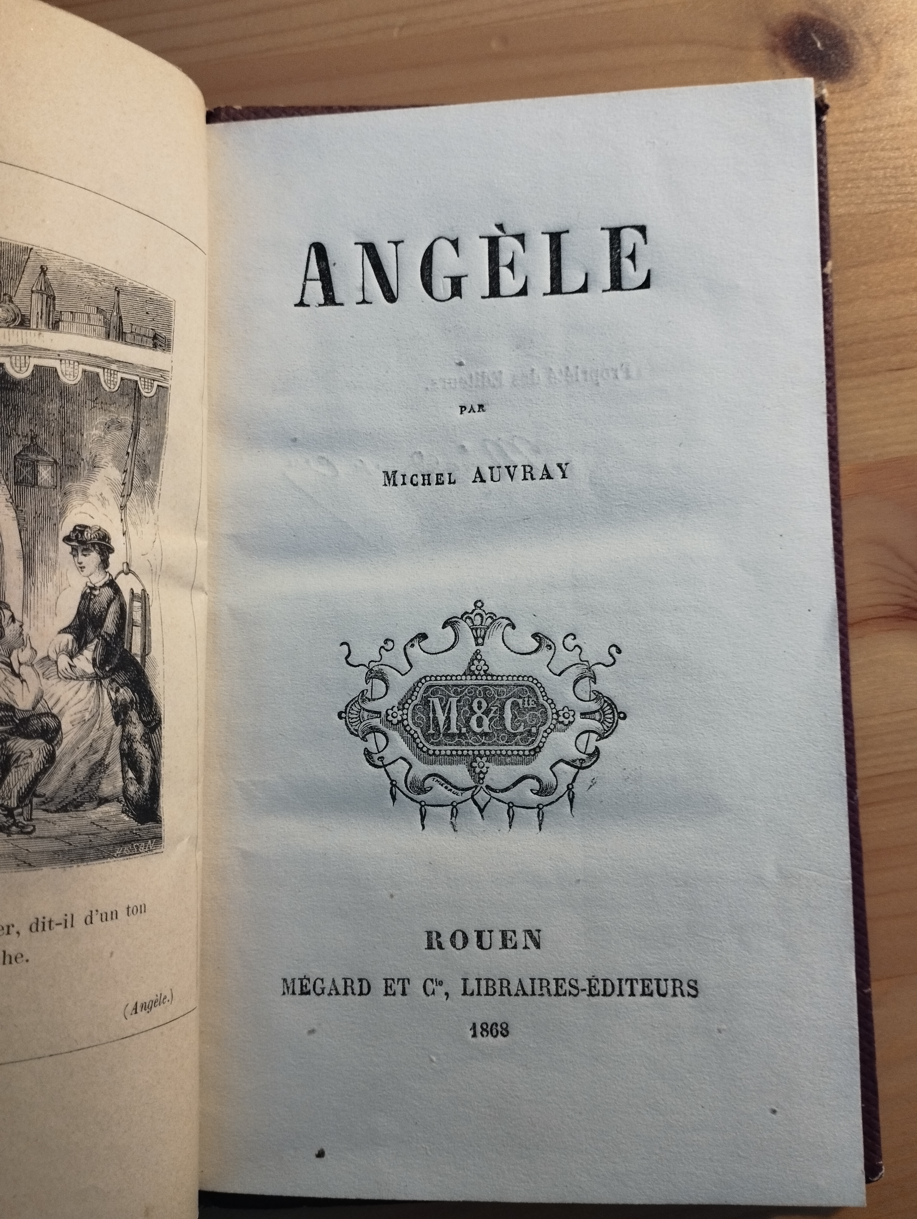 extrait : Angèle, de Michel Auvray